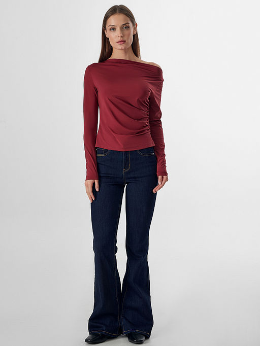 Джемпер женский Mark Formelle x Ольга Бузова бордовый