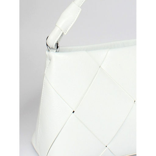 Сумка женская натуральная кожа GU 2033-6610, 1отд+карм/пер, плечевой ремень, белый SALE 259870 - Adelia фото 9