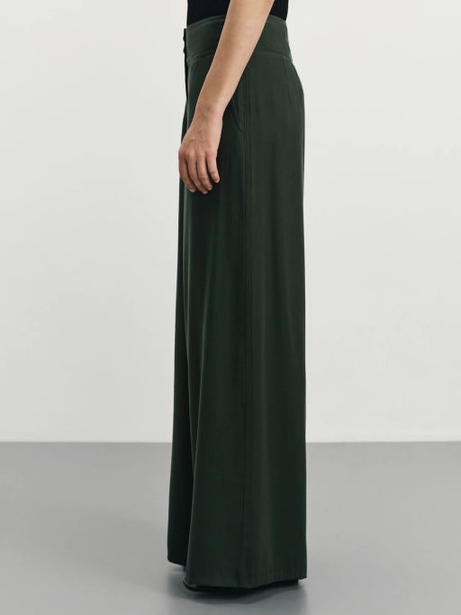 Широкие брюки из вискозы / Zarina  фото 3