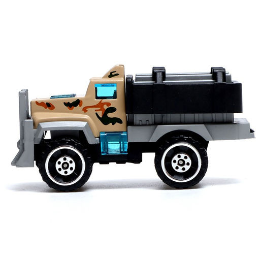 Машинки металлические Армия, 3 шт. - Автоград фото 4