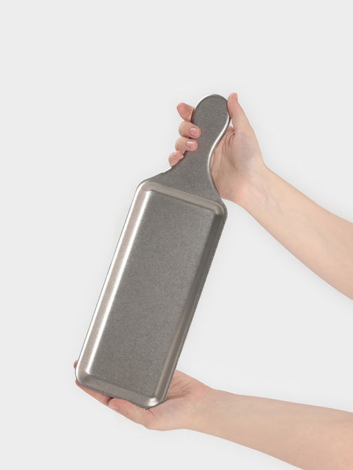 Блюдо Hanna Knövell Vanha, 38×11.5×1.5 см, нержавеющая сталь, серебристое