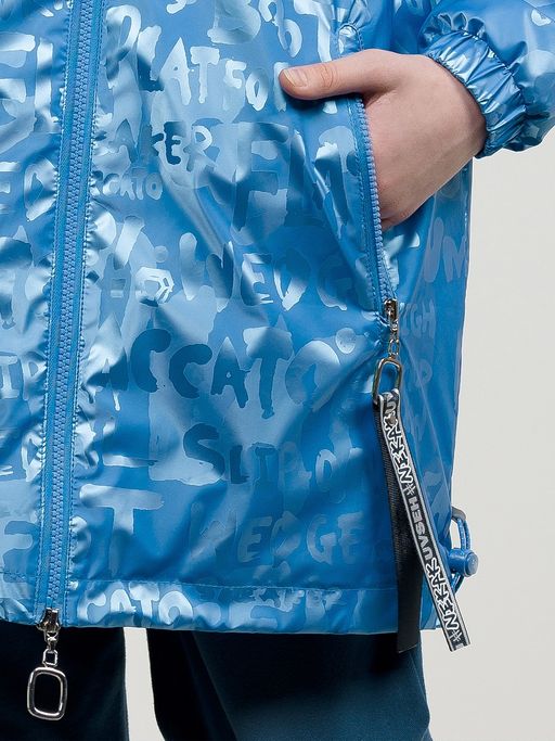 PELICAN, ветровка для девочек, Лазурный  фото 10