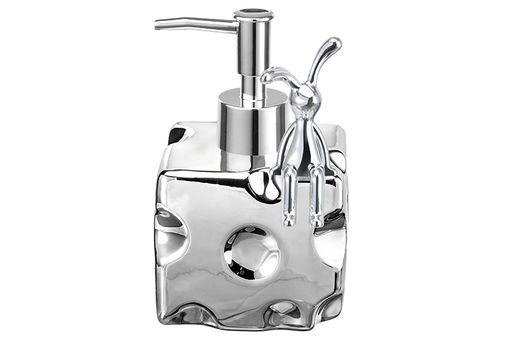 Диспенсер 380 мл 9*9*14 см Сыр, металлик, декор Кролик - Elan gallery фото 4