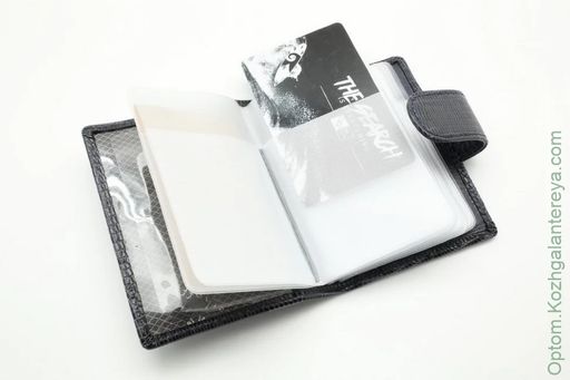 Кожаная мужская визитница Dierhoff Д 7200-010 - Sergio valentini фото 4