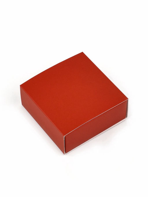 Цена за 5 шт. Коробка под бижутерию «Красная», 7.5×7.5×3 см