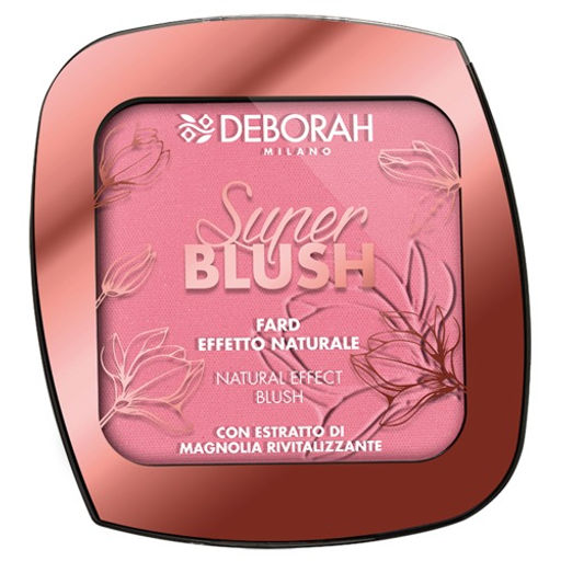 DEBORAH Румяна SUPER BLUSH тон 01 Роза, 9г