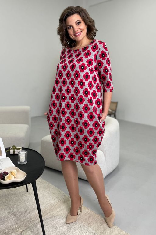 Платье Rumoda 2015 красный  фото 2