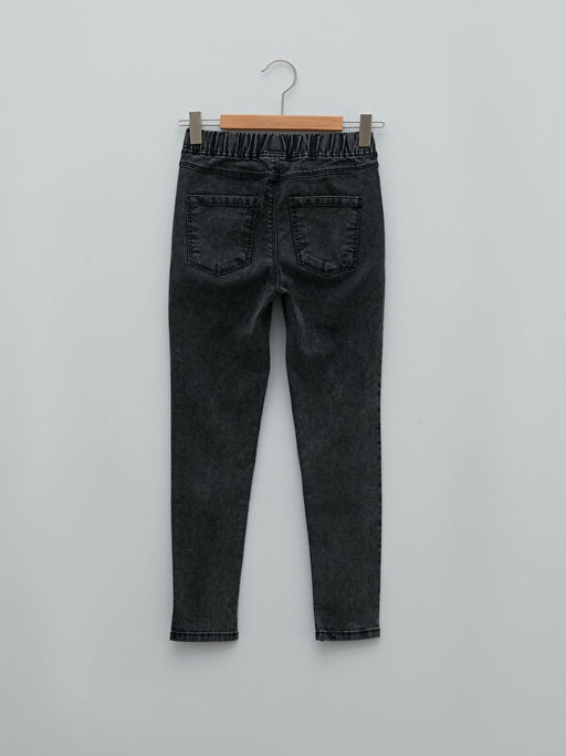 Beli Lastikli Super Skinny Fit K?z ?ocuk Jean Pantolon - Waikiki фото 2