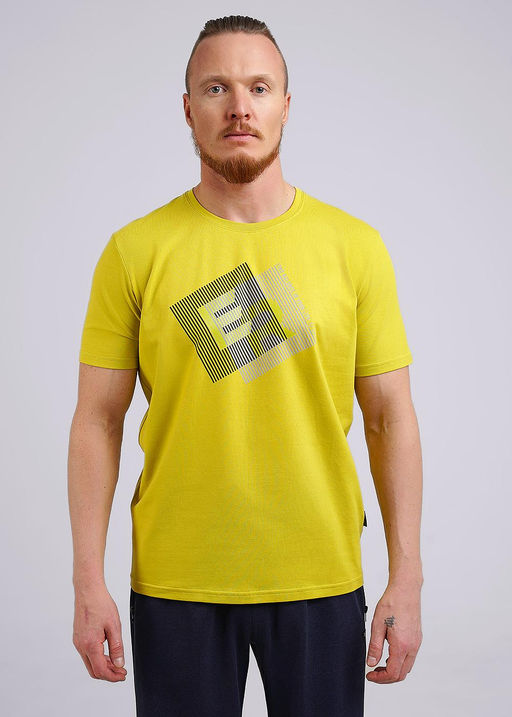 CLE Футболка муж. 542284/05гт_п т.жёлтый - Clever wear фото 2