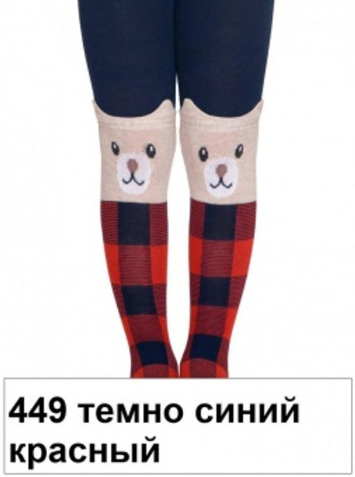 Колготки дет. TIP-TOP 17С-60СП, р. 62-74 (30) - 449 темно-синий-красный - Conte elegant фото 2