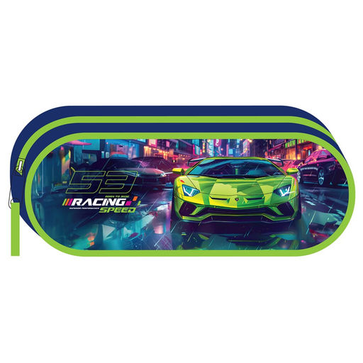 Пенал корпусный 1 отд. ArtSpace "At high speed", 210*80*45 (Sch_65196) полиэстер