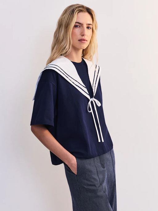 Футболка с шарфом женская / Zarina