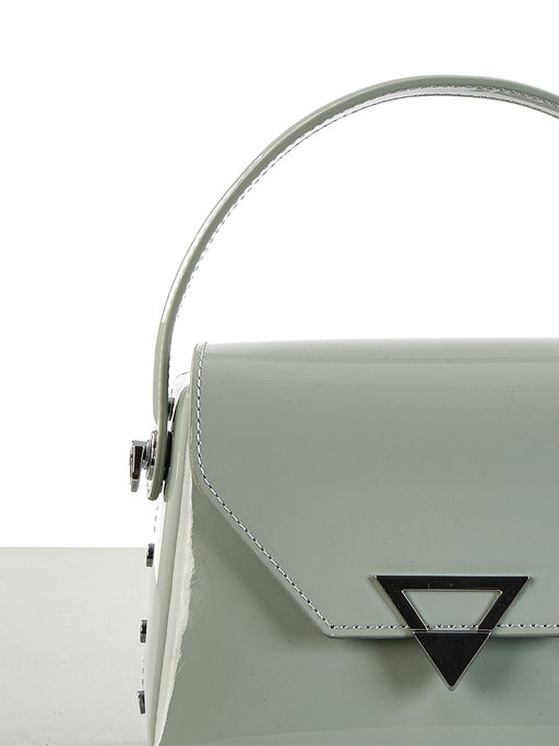 LACCOMA сумка Y2097-мятный натуральная кожа  фото 5