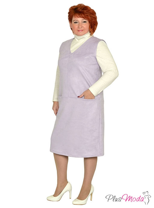 Платье Модель №1397 размеры 44-84 - Plusmoda фото 3