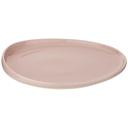 Цена за 2 шт. ТАРЕЛКА ОБЕДЕННАЯ FUSION 27*25СМ, ПУДРОВАЯ - Bronco фото 2