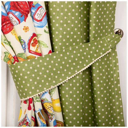 КОМПЛЕКТ ШТОР КУХОННЫХ ИЗ 2Х ШТ ДЖЕМ, 145Х180СМ, 100 - Lefard фото 3