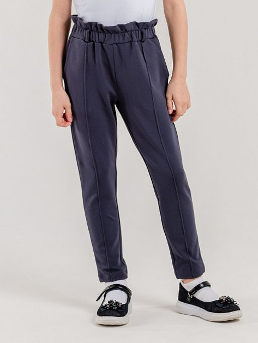 CRB wear/CWJG 70242-48 Брюки для девочки,темно-серый/Ex.Cherubino  фото 5