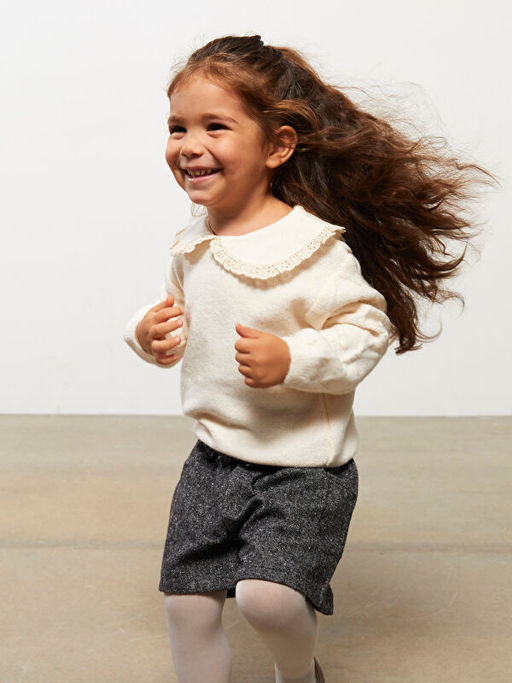 Beli Lastikli K?z Bebek ?ort ve K?lotlu ?orap 2li Tak?m - Waikiki фото 2