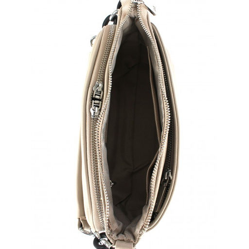 Сумка женская натуральная кожа RM-8011Е, 2отд, плечевой ремень, бежевый SALE 264374 - Adelia фото 7