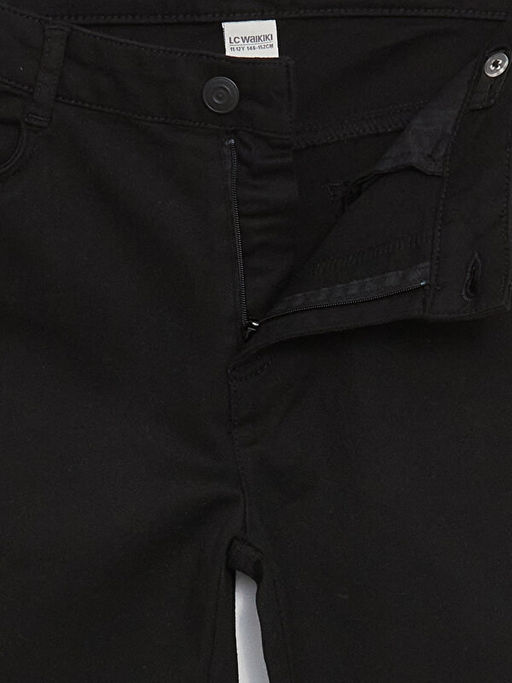 Basic Gabardin ?spanyol Pa?a K?z ?ocuk Pantolon - Waikiki фото 2