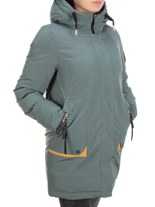 M2008 MENTHOL Пальто зимнее женское MARIA (холлофайбер)