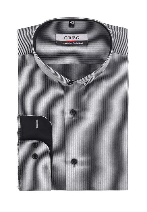 Сорочка мужская длинный рукав GREG 331/139/1003/Z/b/1  фото 2