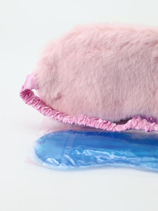 Маска для сна гелевая "Soft dreams", pink