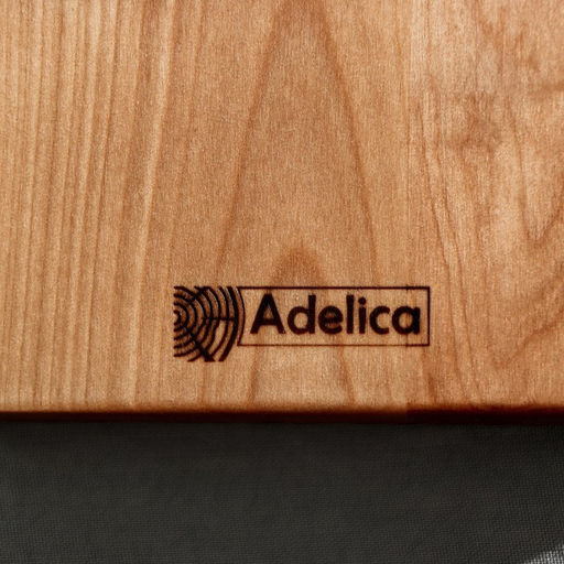 Доска для подачи и сервировки Adelica «Волна», 31×15×1.8 см, дерево берёза