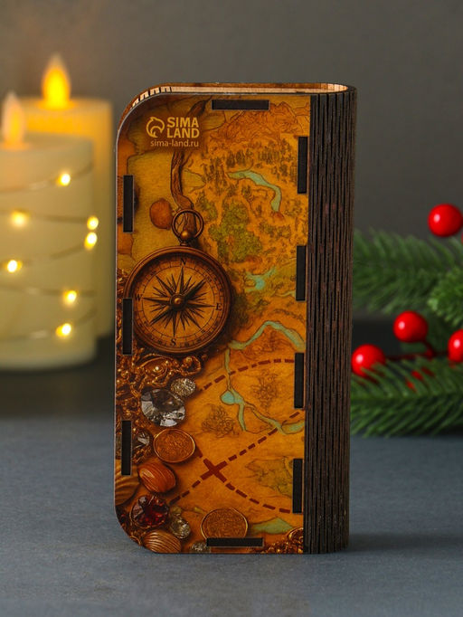 Купюрница "Тайное сокровище" 17х8,5 см