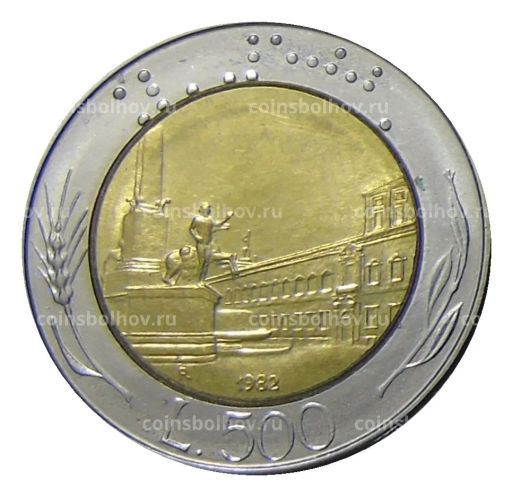 500 лир 1982 года Италия
