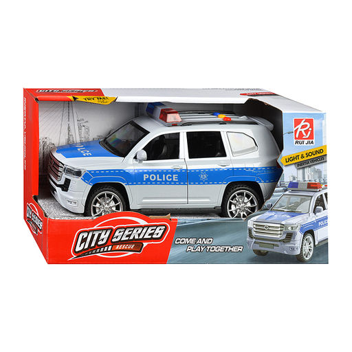 Машина "Дорожная полиция" (свет, звук) в коробке