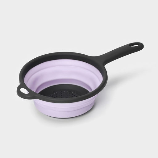 Дуршлаг складной Доляна «Волна», d=20 см, сиреневый