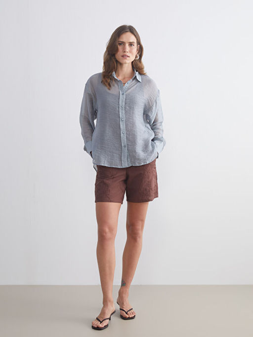 Ba?lama Detayl? Kad?n G?mlek