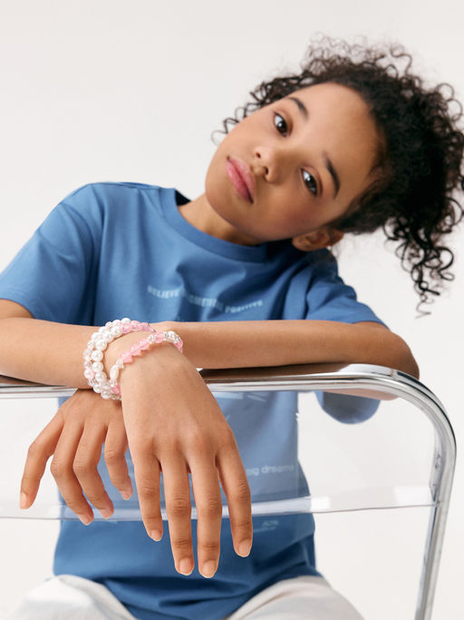 ACOOLA / Набор из 3 браслетов дет. Rayna светло-розовый