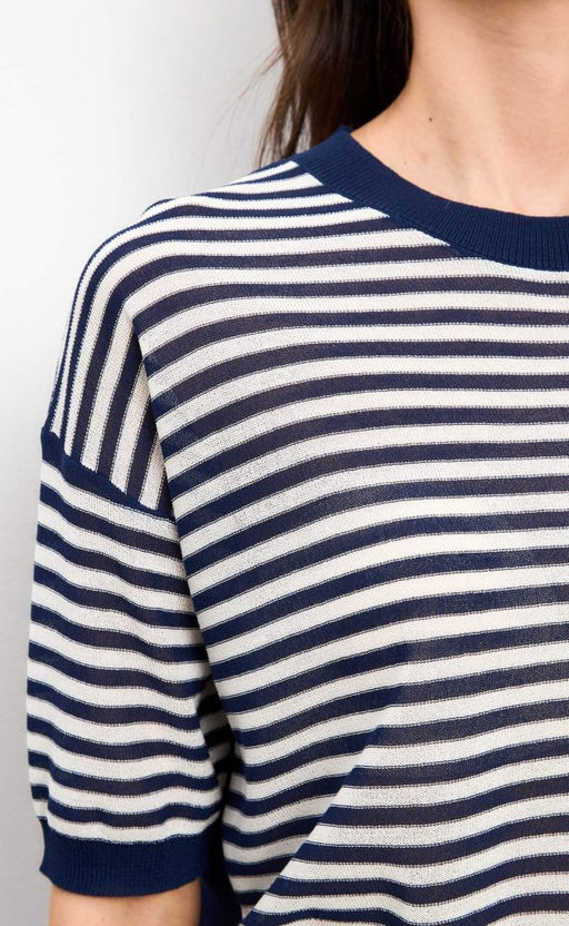 Джемпер жен. к/р F-89278 navy-milk - Fine joyce фото 5