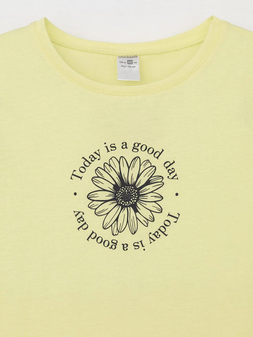 КП 302763/бледно-желтый фуфайка для дев - Crockid фото 2