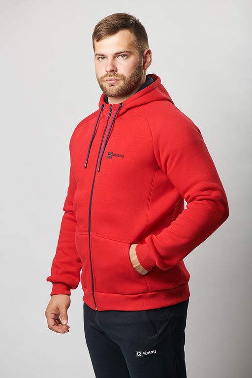 Толстовка  Футер 3-х ниточный с начесом - Relay фото 5