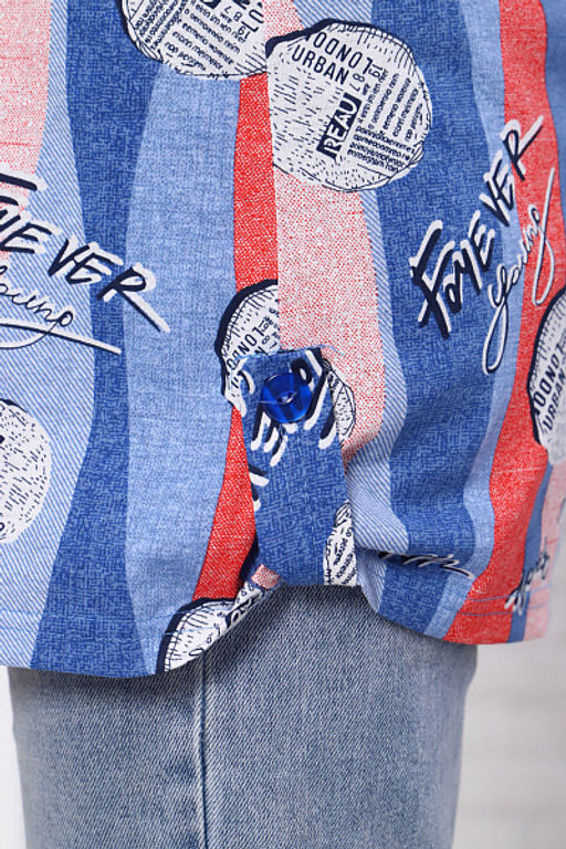 Туника, голубой (928-2)