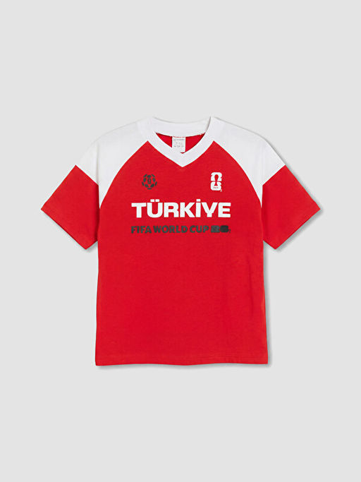 FIFA 2026 D?nya Kupas? Bask?l? Erkek ?ocuk Ti??rt