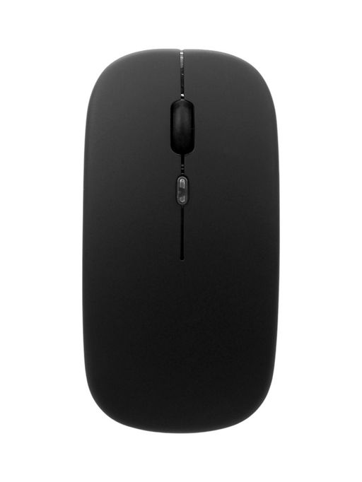 Мышь MB-2.4 беспроводная, оптическая, подсветка, 1600 dpi, USB+BT, чёрная