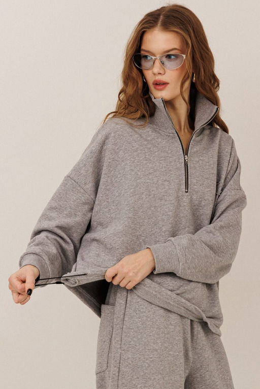 Джемпер GO F4120/50-04.170-176 серый меланж