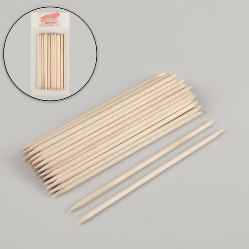 Апельсиновые палочки для маникюра, 15 см, 50 шт