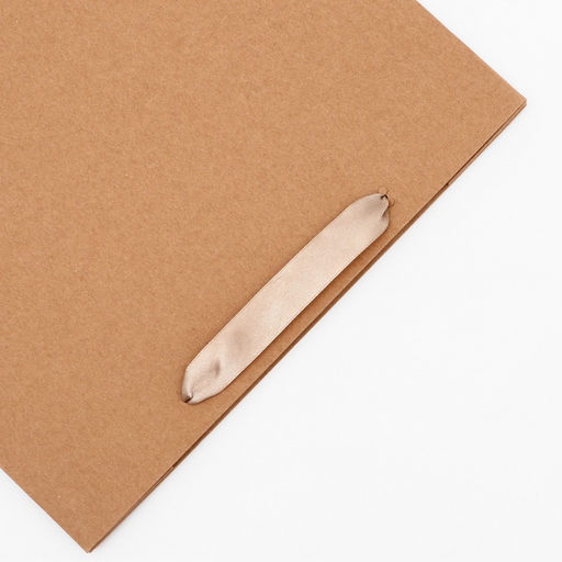 Цена за 5 шт. Пакет крафт без печати, 27×10×21 см 260 г/м²