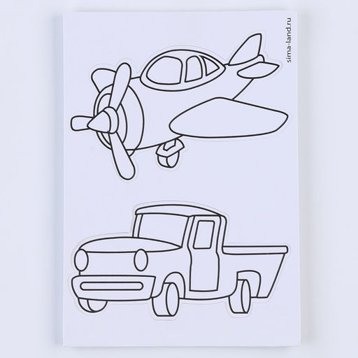 Набор для творчества. Аппликация фольгой Транспорт - Школа талантов фото 2