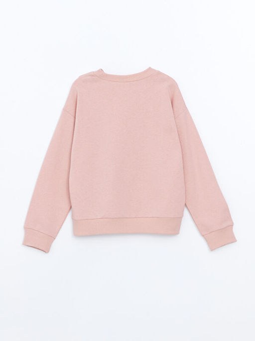 Bisiklet Yaka K?z ?ocuk Sweatshirt ve E?ofman Alt? - Waikiki фото 3