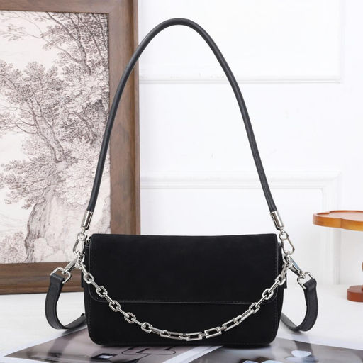 Женская сумка, замша, MIRONPAN 25053 Черный