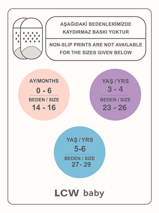 Bask?l? K?z Bebek Patik ?orap 5li