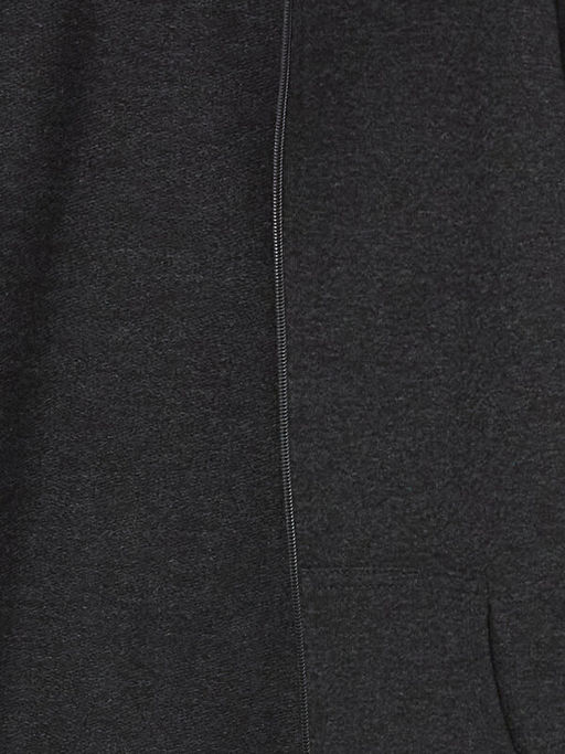 Kap??onlu K?z ?ocuk Fermuarl? Sweatshirt