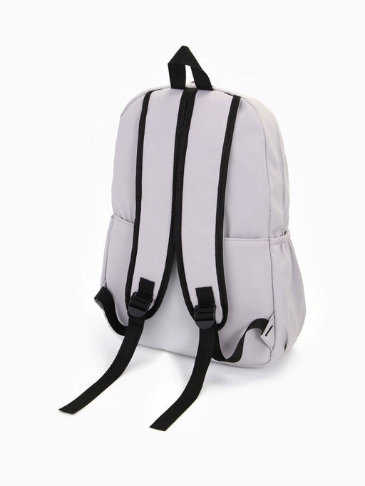 Рюкзак школьный на молнии, с карманами, с принтом, размер 30?12?43 см, розовый