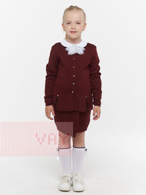 Жакет для девочек 193-7105 - Vay kids школа фото 5
